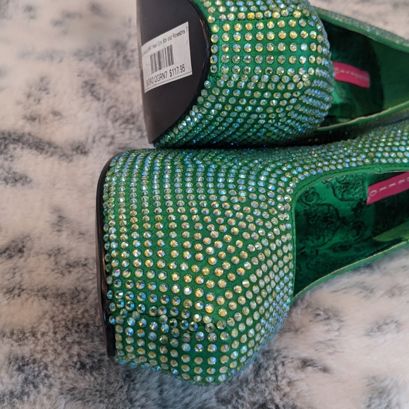 Bordello Rhinestone pinup heels - Picture 7 of 7